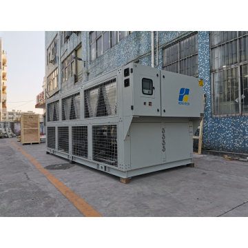 Screw Type Chiller 370kw@-10c Low Temp Chiller Air Cooled Glycol Chiller